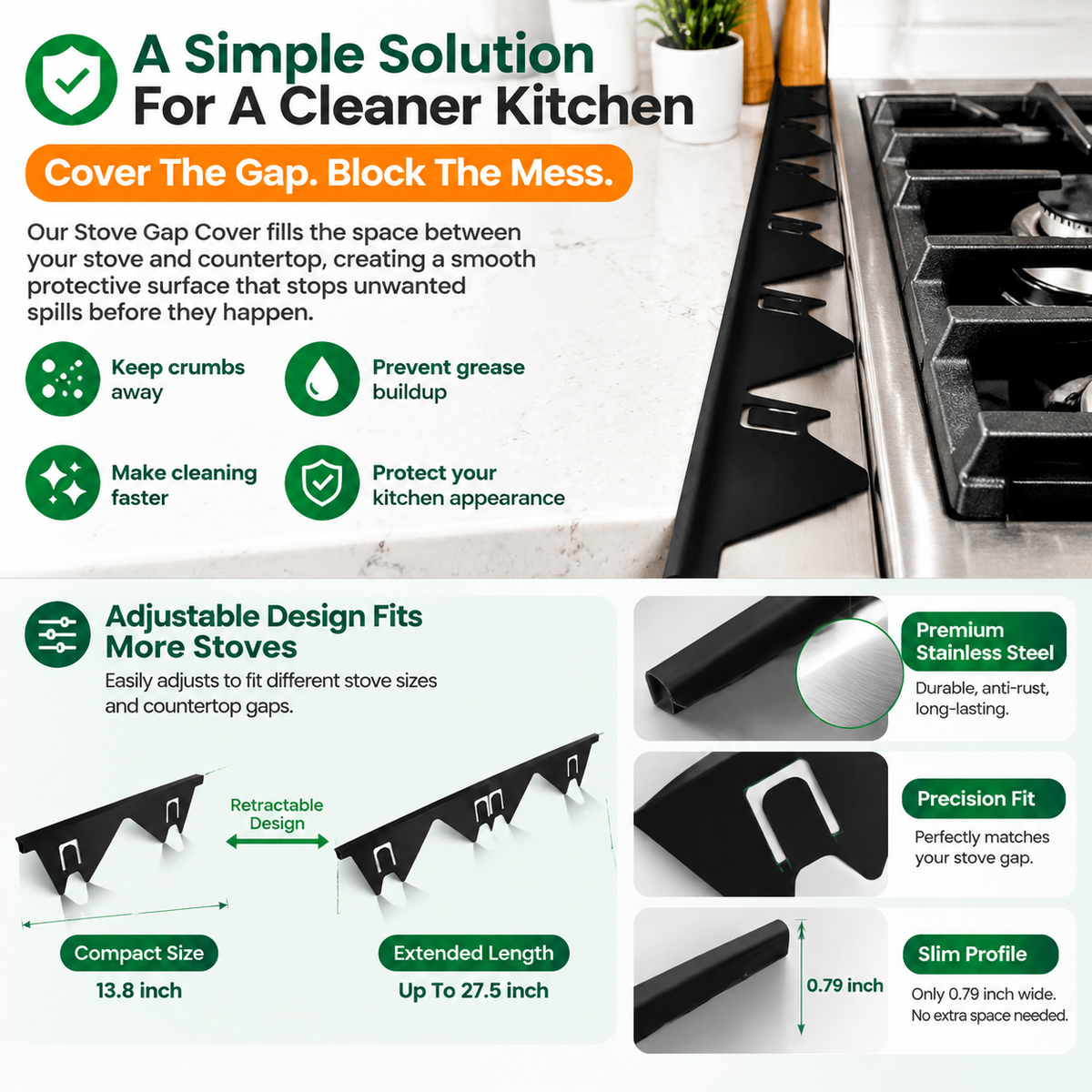 ✨ Keep Your Kitchen Clean & Mess-Free