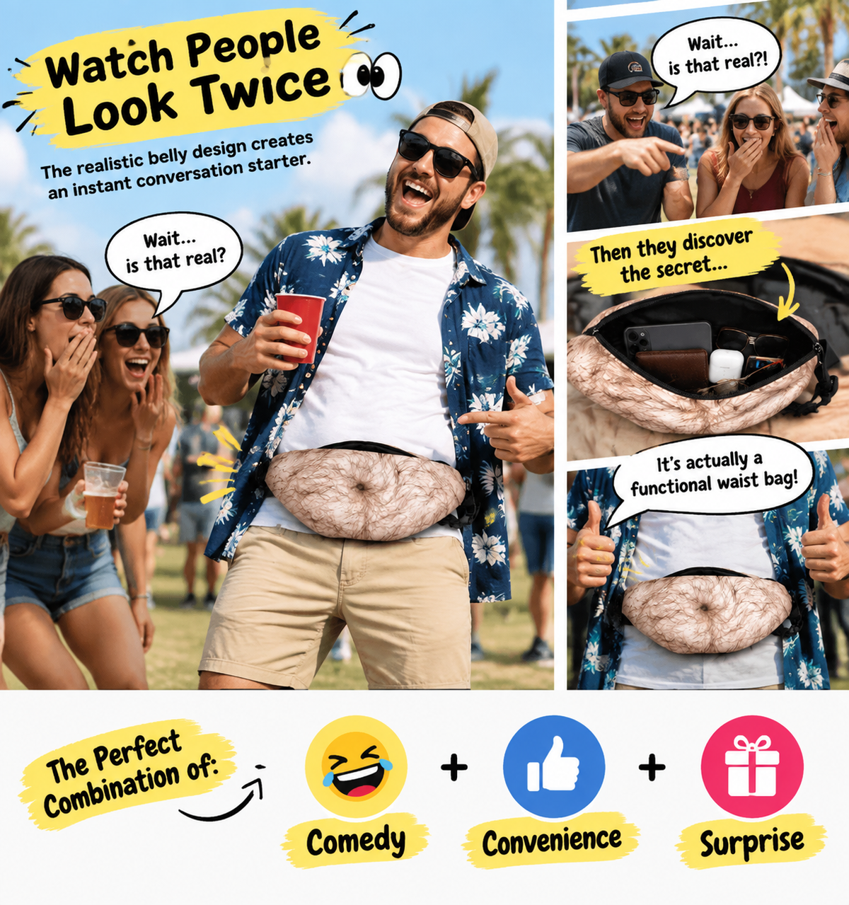 🍺 Beer Belly™ Waist Bag
