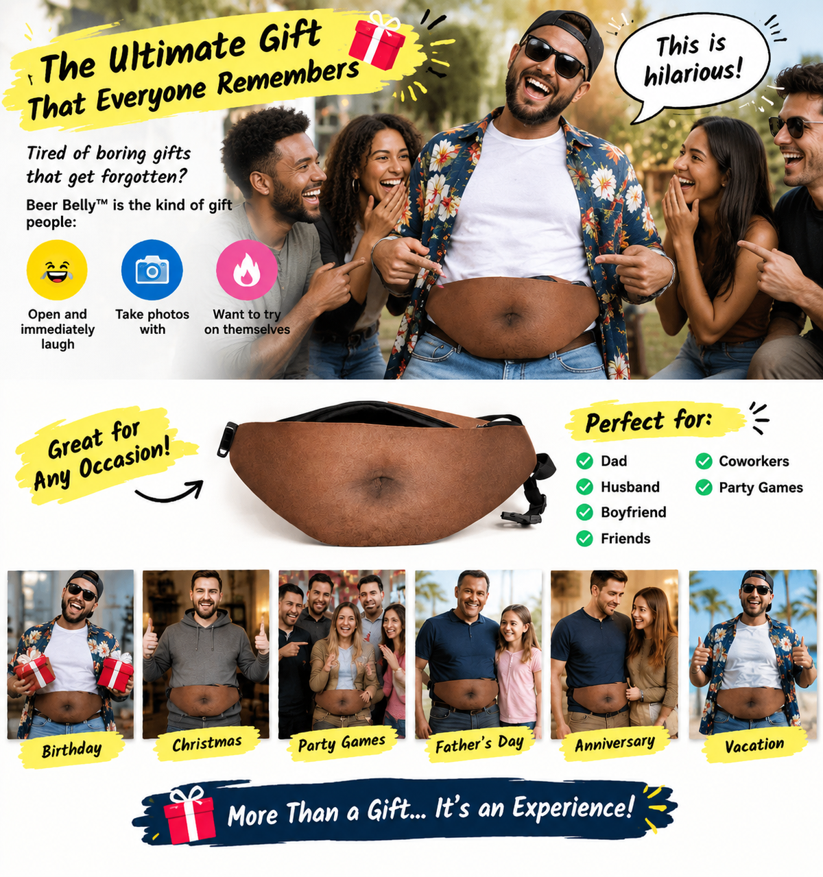 🍺 Beer Belly™ Waist Bag